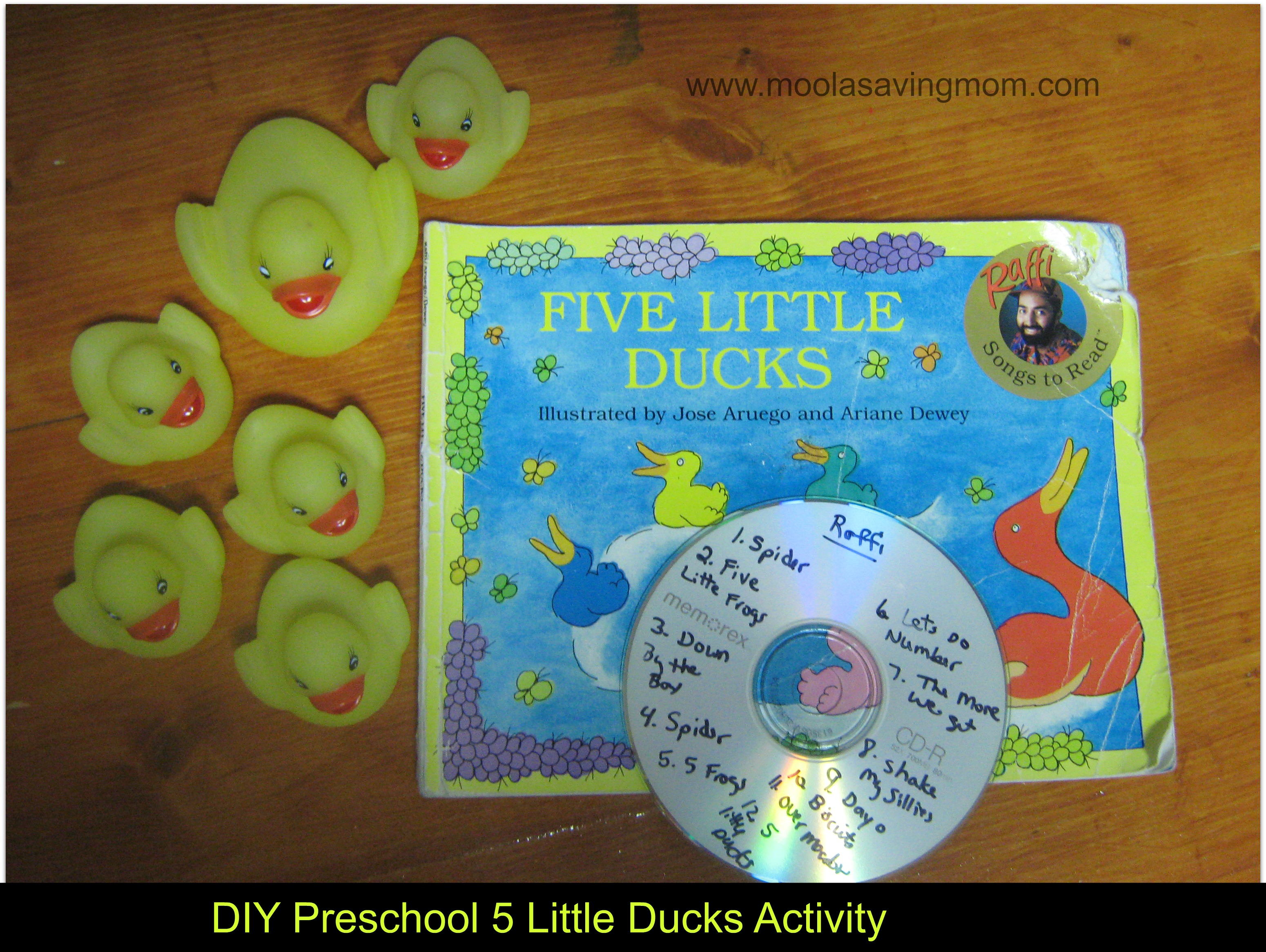 ten little ducks book