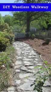 DIY: Weedless Walkway | Moola Saving Mom