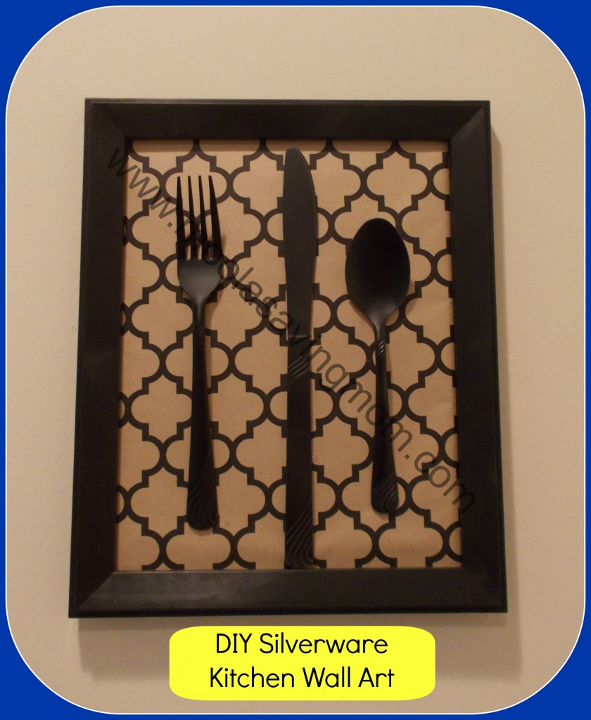 Make it Mondays Silverware Kitchen Wall Art Moola Saving Mom