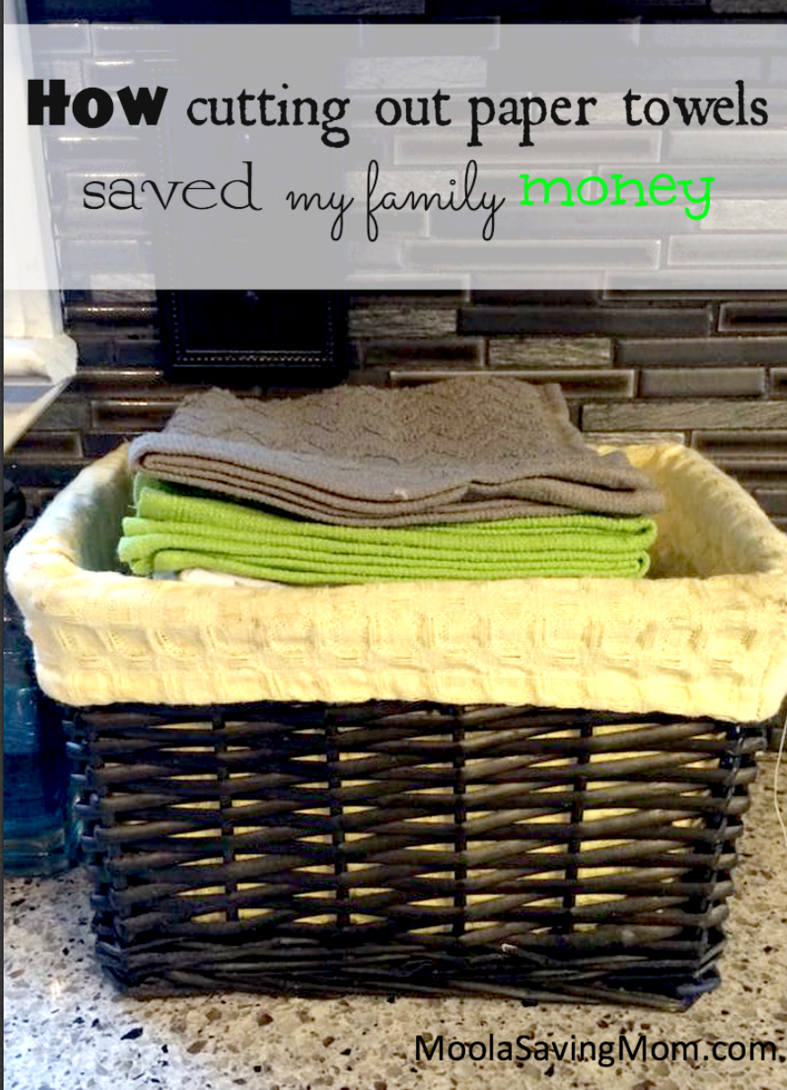 How cutting out paper towels saved my family money