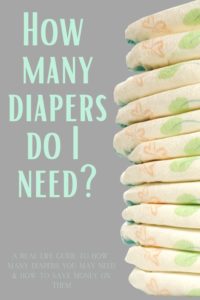 How many Diapers do I need?