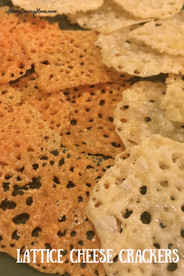 lattice cheese crackers