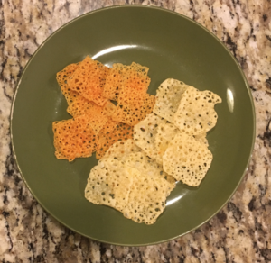 Lattice Cheese Crackers