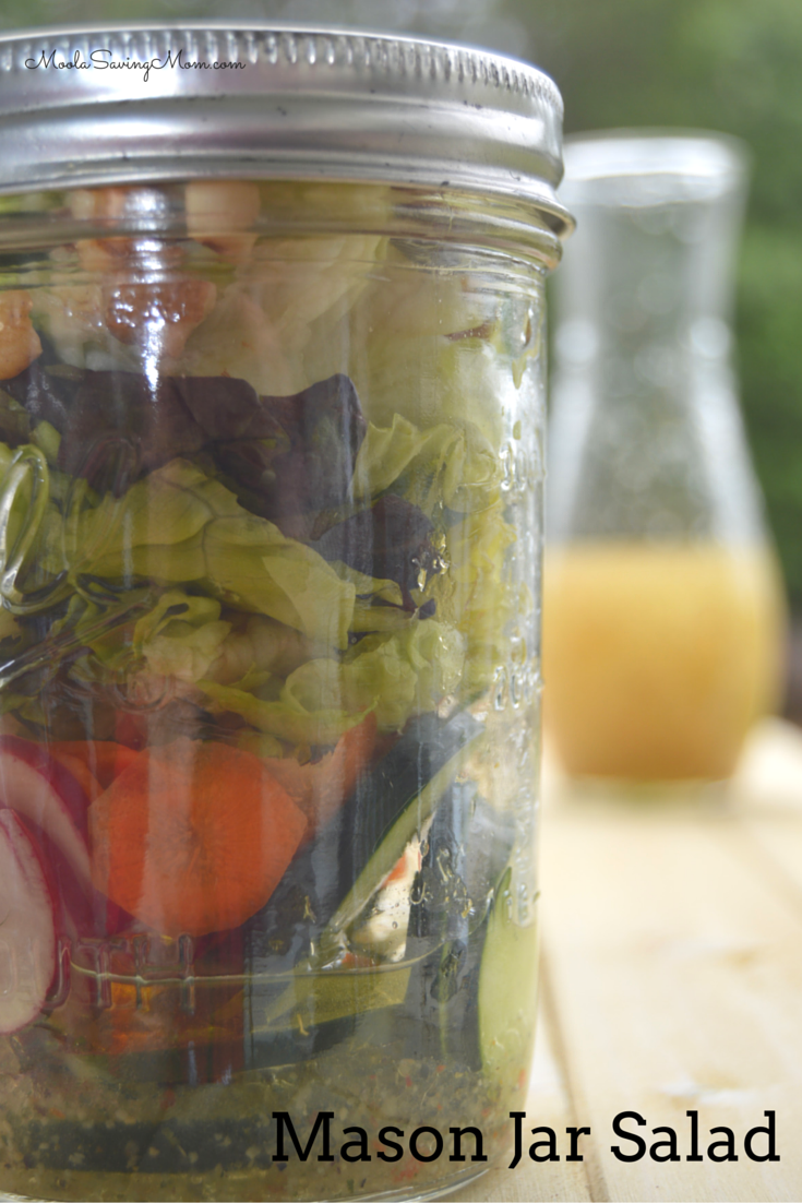 Easy Mason Jar Salads Moola Saving Mom