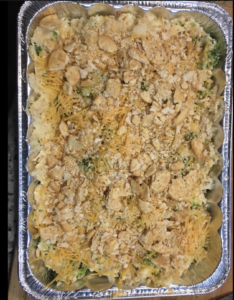 Easy Cheesy Chicken & Rice with Broccoli Casserole