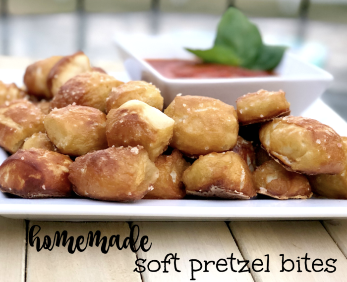 Homemade Soft Pizza Bites (from Pizza Dough)