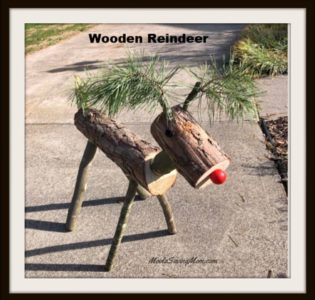 Wooden Reindeer