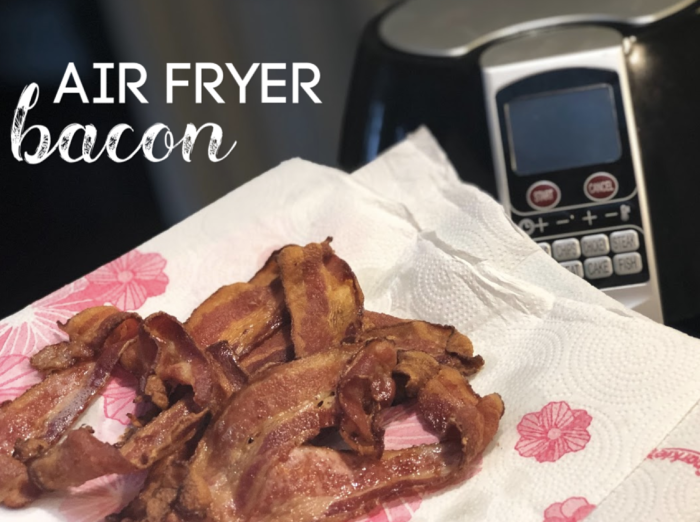 air fryer bacon