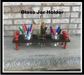 Glass Jar Holder
