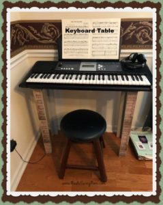 Keyboard Table
