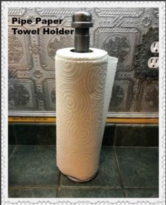 Pipe Paper Towel Holder