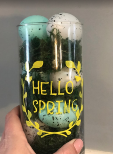 Dollar Tree Spring Vase
