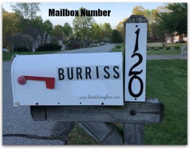 mailbox number