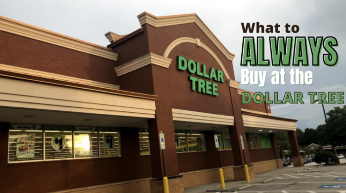 what to always buy at the dollar tree