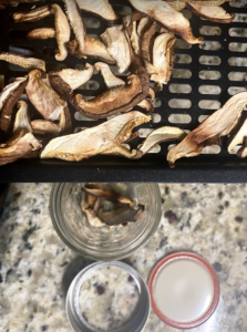 mushroom slices