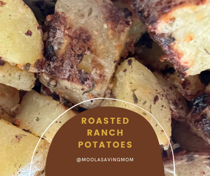 roasted ranch potatoes
