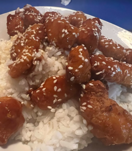 orange chicken