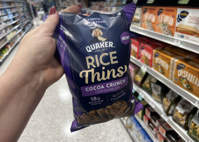 quaker rice crisps